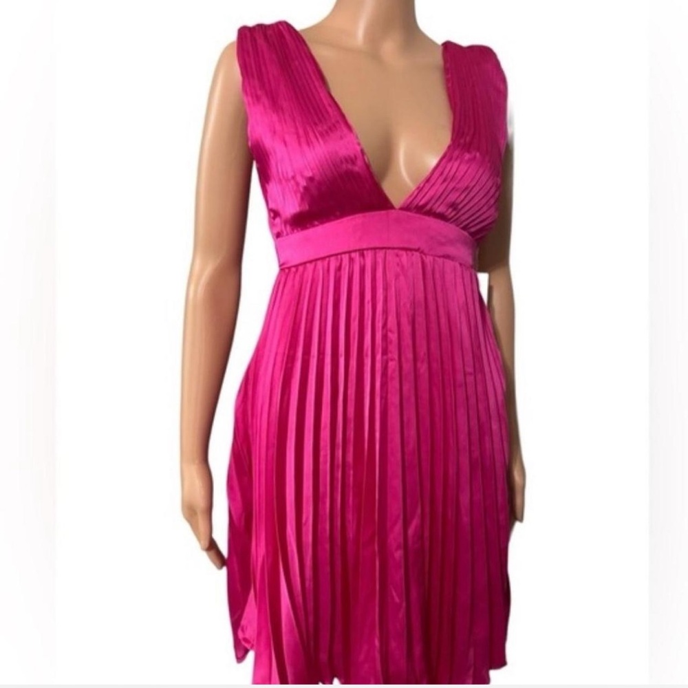 Jessica Simpson Pink‎ Fit and Flare Midi Dress Size S